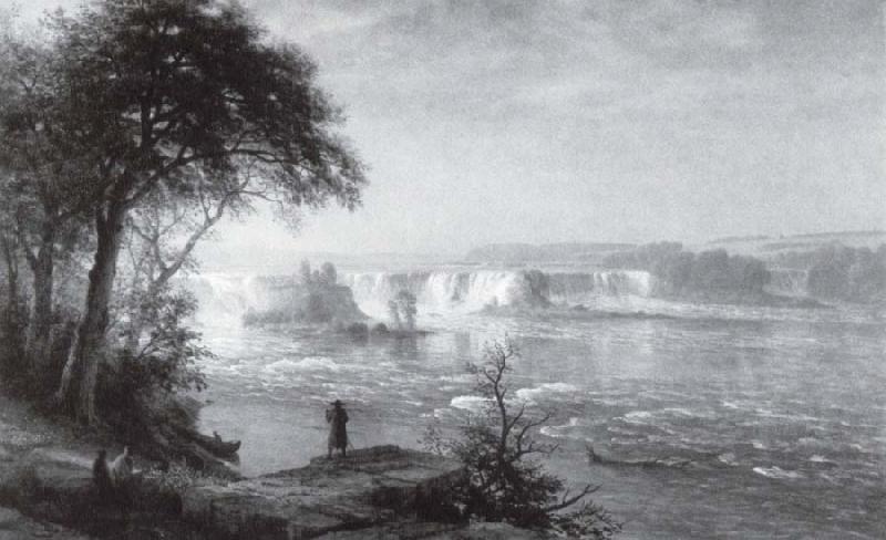Albert Bierstadt Die Wasserfalle von St Anthony France oil painting art